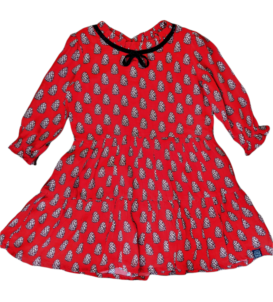 Acorns Tiered Dress – TukTuk Designs