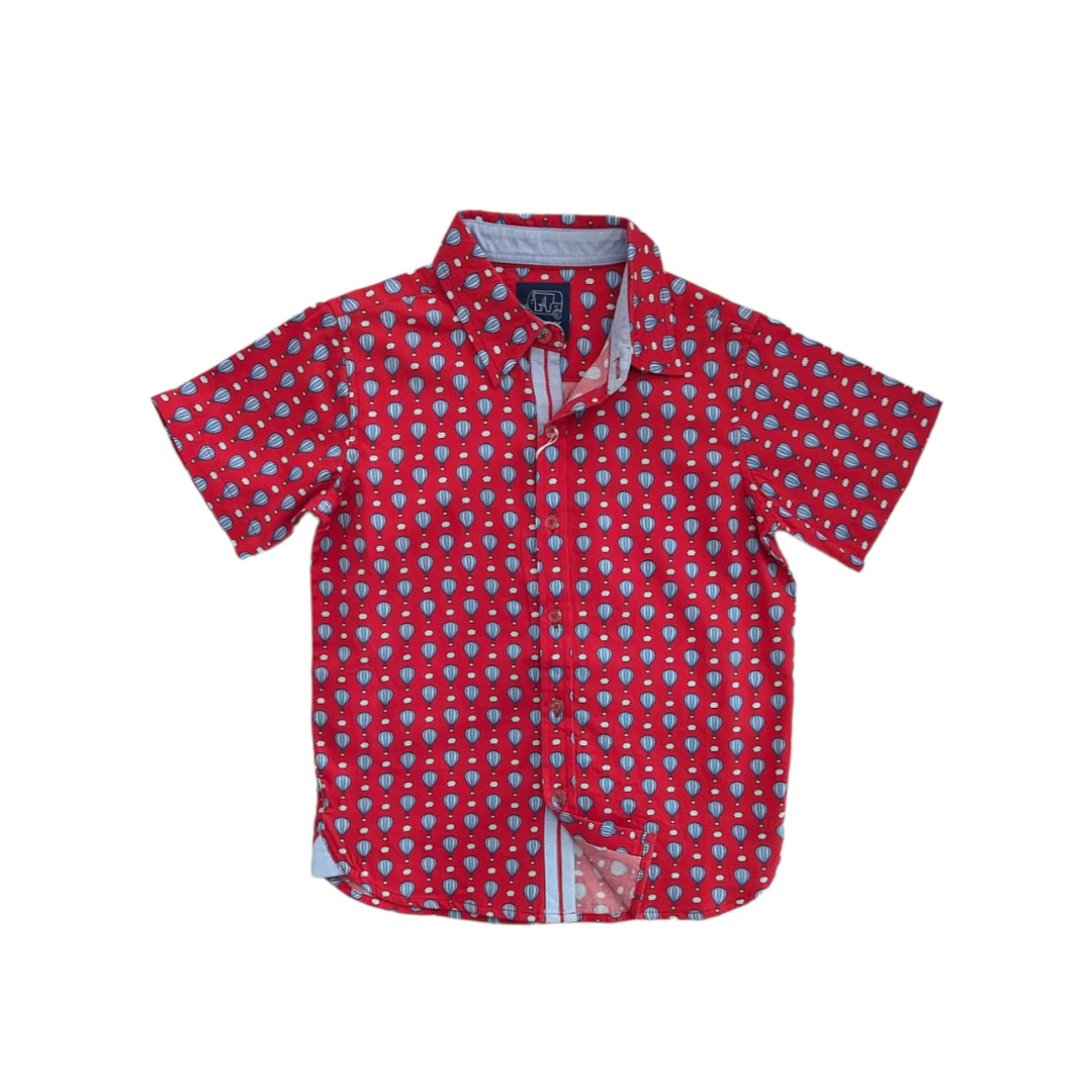 Hot Air Balloon Shirt in Short Sleeves