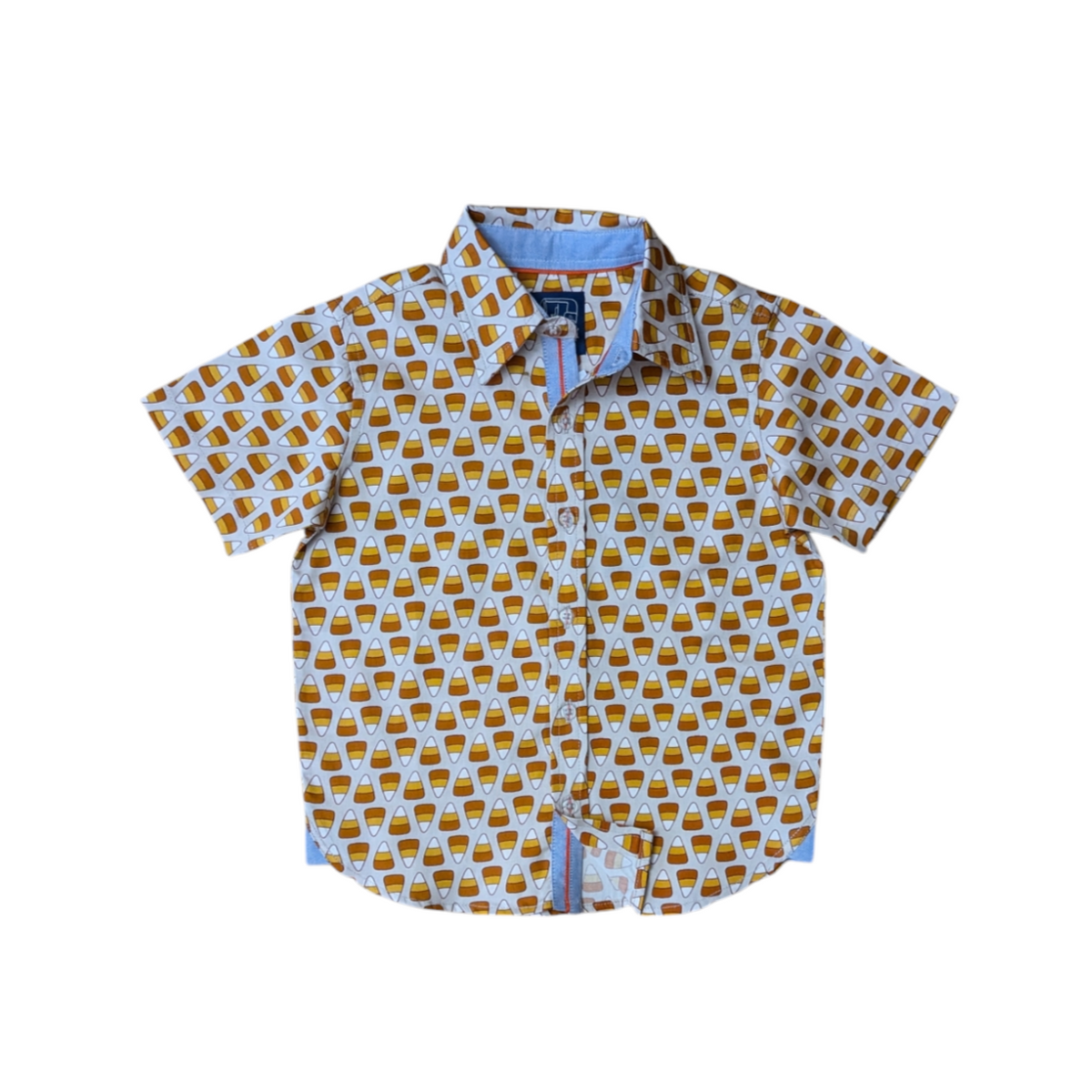 Candy Corn Shirt in Short Sleeves