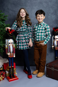 Nutcracker Checks Shirt in Long Sleeves