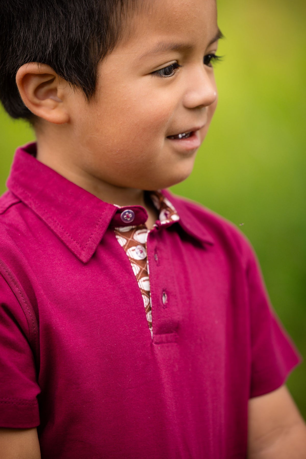 Game Day Polo Maroon