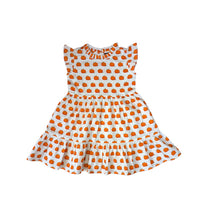 Pumpkin Patch Ruffle Dress