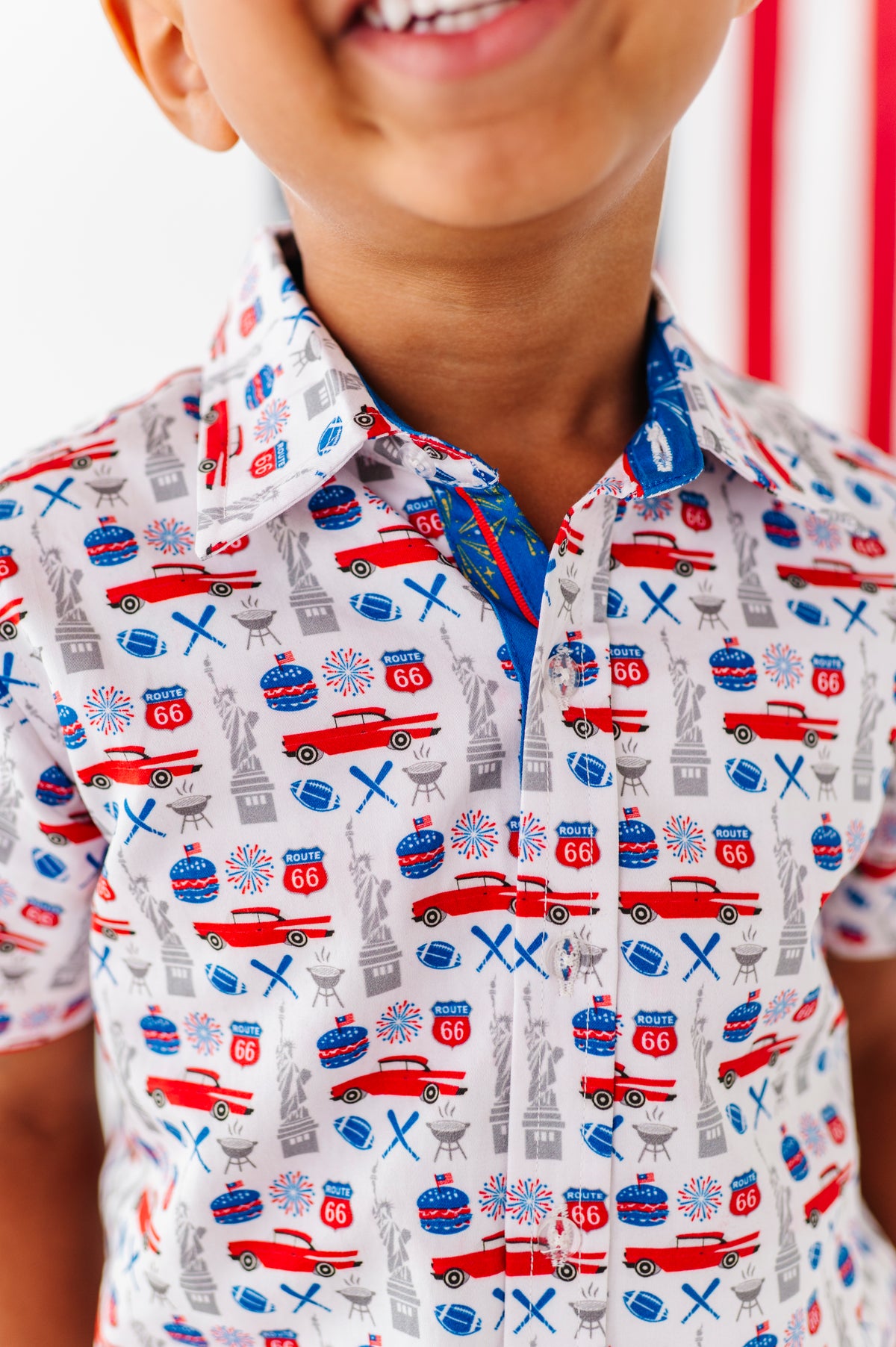 Classic Americana Shirt in Short Sleeves