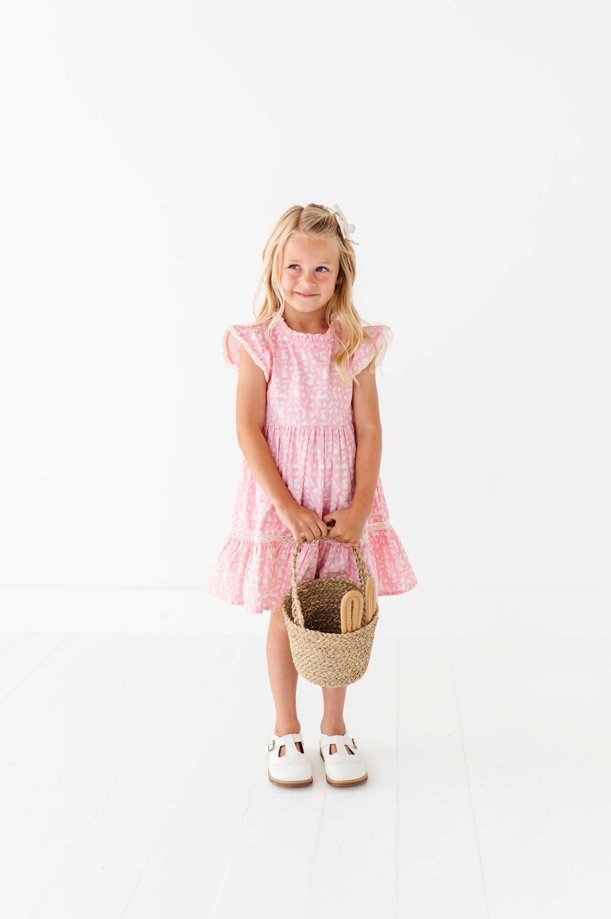 Easter Medley Ruffle Dress