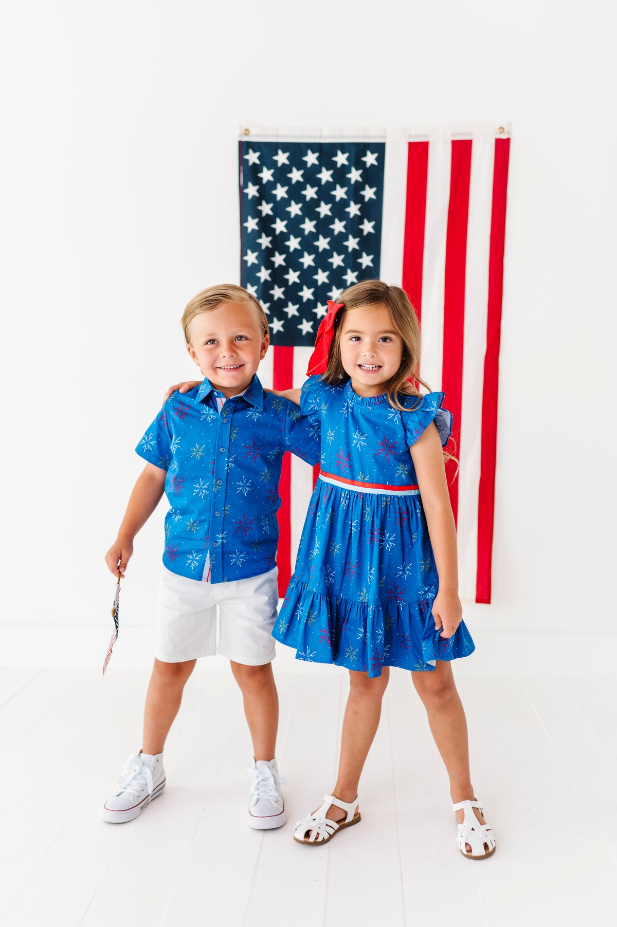 Firework Finale Ruffle Dress