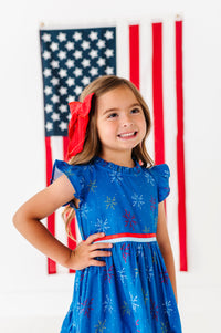 Firework Finale Ruffle Dress