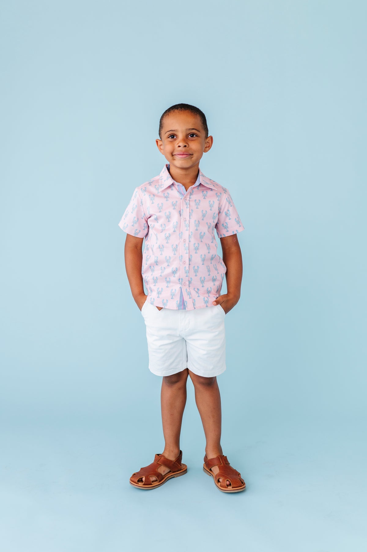 Pastel Pincers Shirt in Short Sleeves