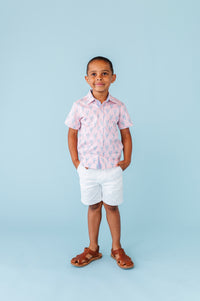 Pastel Pincers Shirt in Short Sleeves