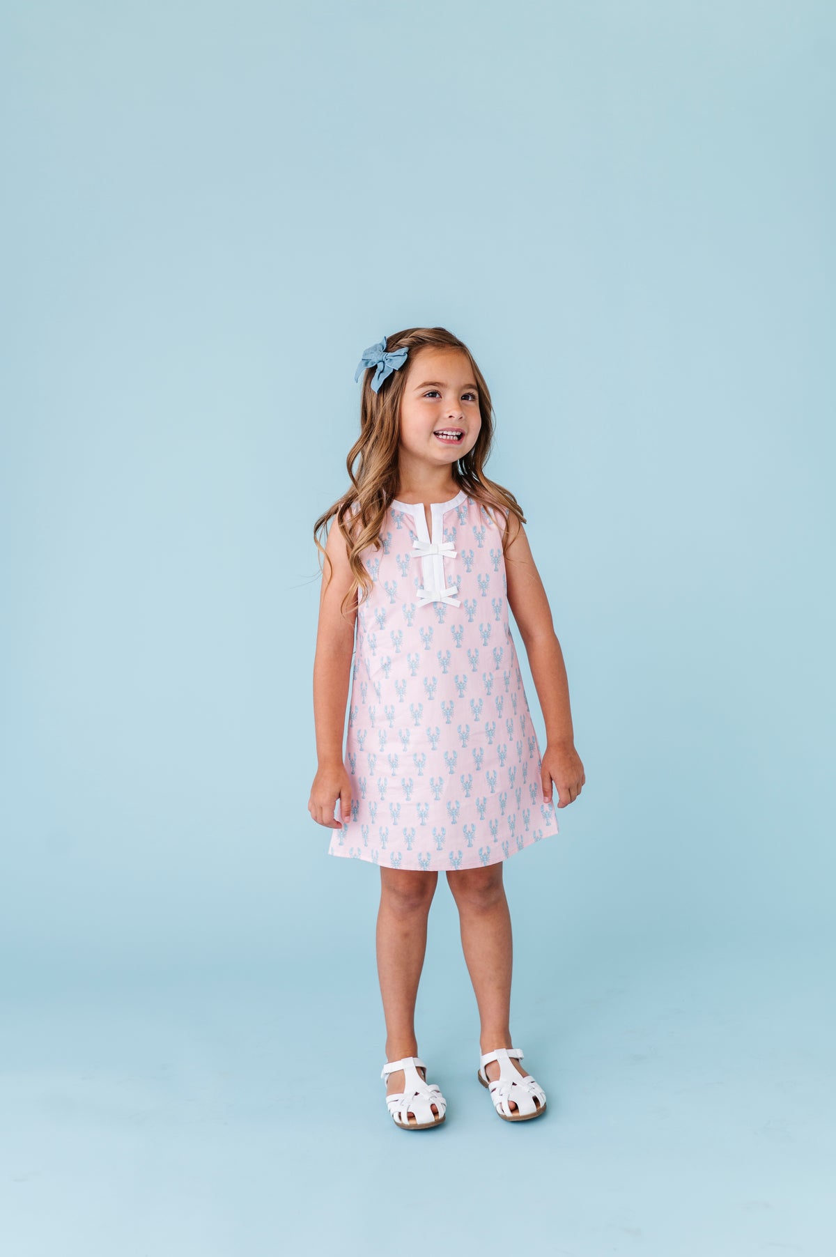 Pastel Pincers Shift Dress