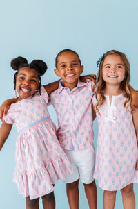 Pastel Pincers Shirt in Short Sleeves