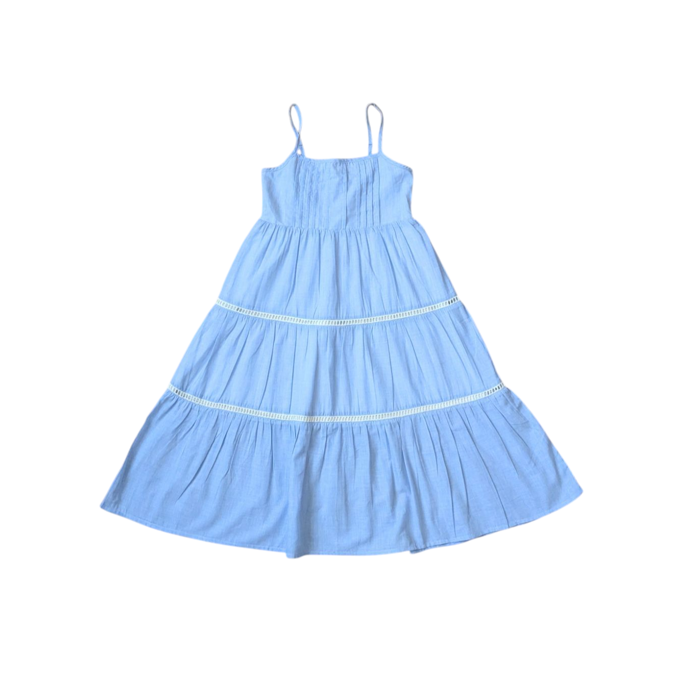 blue cotton dress design Sita Dress
