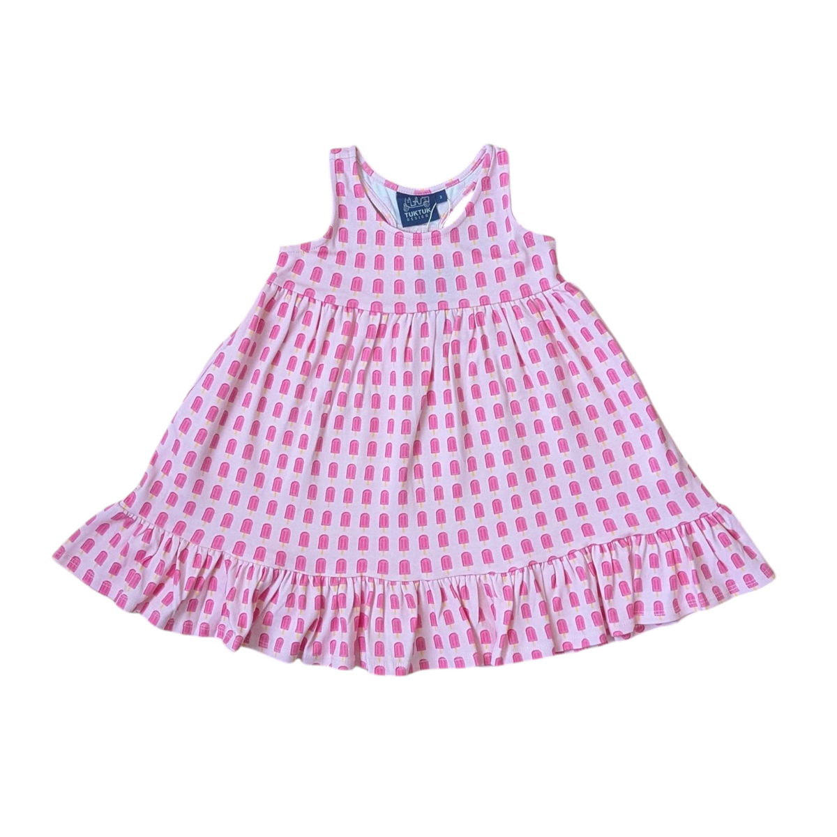Pink Popsicle Racerback Dress