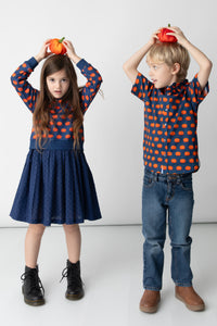 Pumpkin Patch Shirt in Short Sleeves