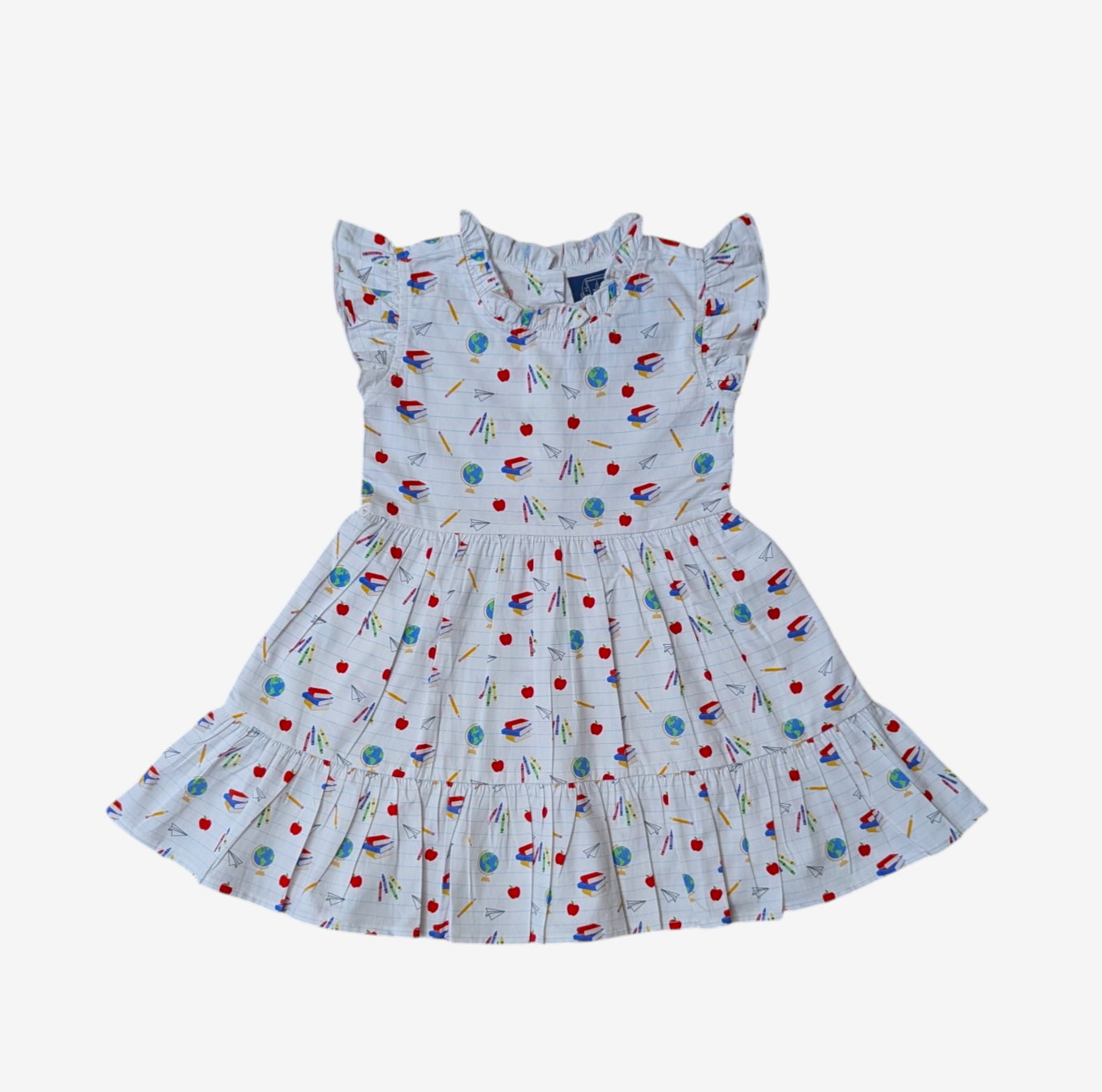 Back to School Ruffle Dress – TukTuk Designs