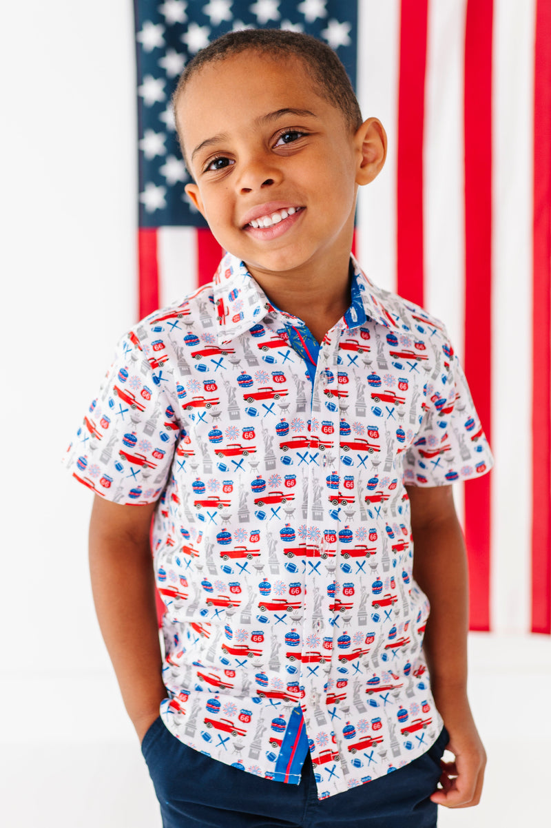 Classic Americana Shirt in Short Sleeves