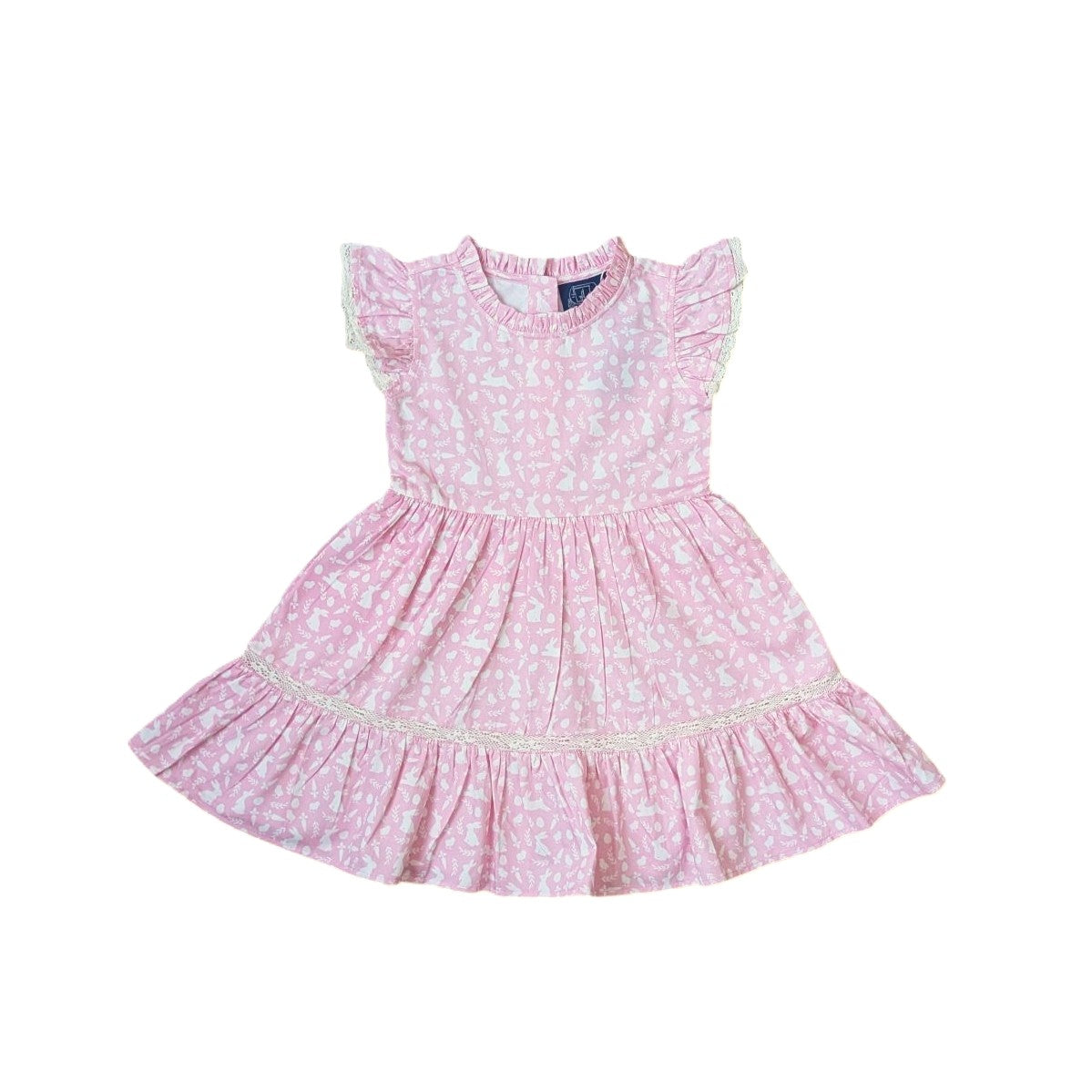 Easter Medley Ruffle Dress