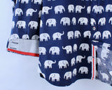 Erawan Elephants Blue - Long Sleeve
