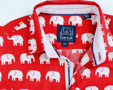 Erawan Elephants Red - Short Sleeve