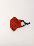 Reusable Face Mask - Plaid in Red