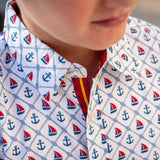 Anchors Aweigh Shirt in Short Sleeves