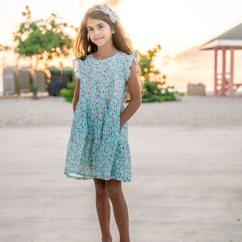Koi Pond Summer Tier Dress