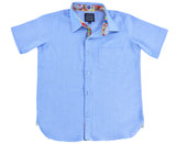 TukTuk Designs Boys shirts in chambray, designed to spark the imagination of little minds. Thoughtfully tailored in small batches and with fine trim detailing. Perfect for vacations, parties and memorable moments in between.