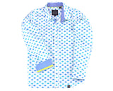Origami Sailboats in Blue/Green - Long Sleeve